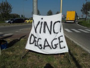 VINCI DEGAGE - Opération « Occupe ton rond-point » - printemps 2017