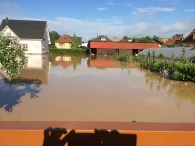 inondation & boue Pfulgriesheim