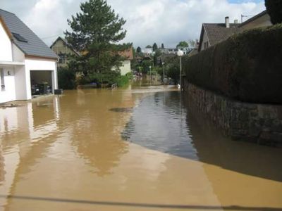 inondation & boue Pfulgriesheim