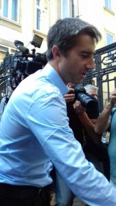 Francois Ruffin est venu apporter son soutien aux opposants anti GCO